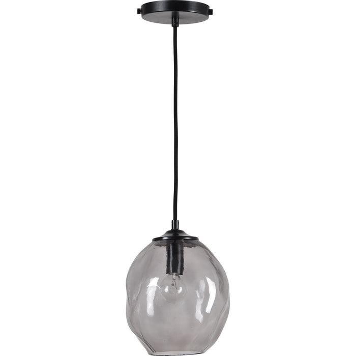 Gabardine Smoke Grey Pendant Light - Oclion.com