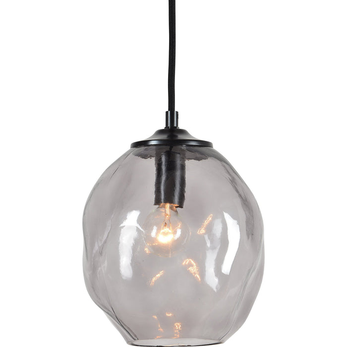 Gabardine Smoke Grey Pendant Light - Oclion.com