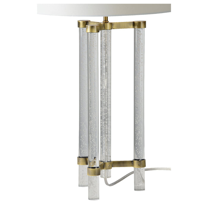 Dais Antique Gold Plated Table Lamp - Oclion.com