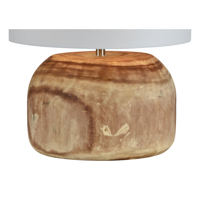 Maybury Natural Wood Table Lamp - Oclion.com