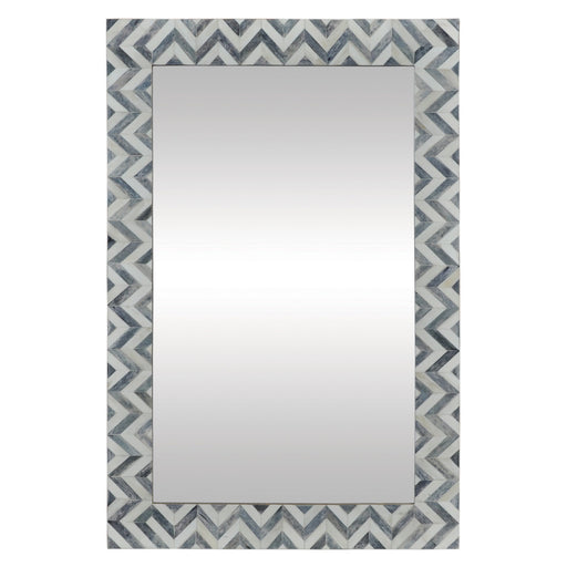 Abscissa Bone Framed Mirror - Oclion.com