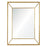 Wilton Golden Iron Frame Mirror - Oclion.com