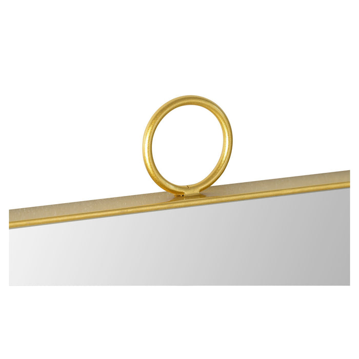 Vertice Brass Framed Mirror - Oclion.com