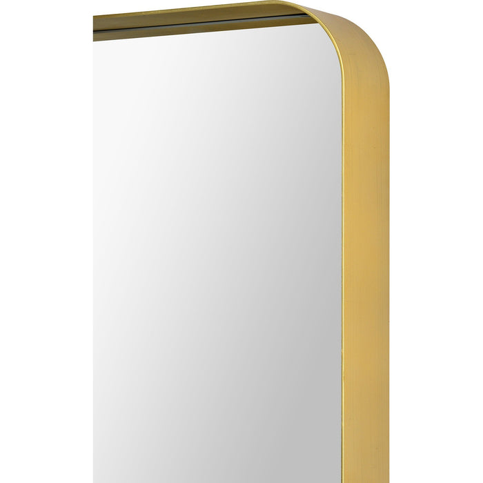 Barton Brushed Gold Frame Mirror - Oclion.com