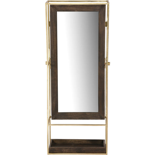 Irena Two-In-One Wooden Framed Mirror - Oclion.com