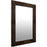 Cassini Hair on Leather Framed Mirror - Oclion.com