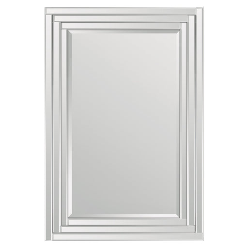 Bryn All Glass Framed Mirror - Oclion.com