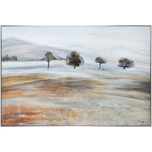 Ashfield Hand Painted Framed Canvas Painting - Oclion.com