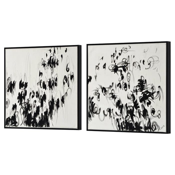 Bendale Set of 2 Framed Canvas Paintings - Oclion.com