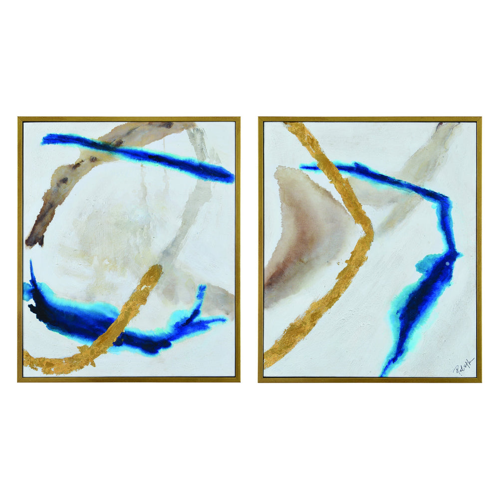 Kuma Set of 2 Framed Canvas Paintings - Oclion.com