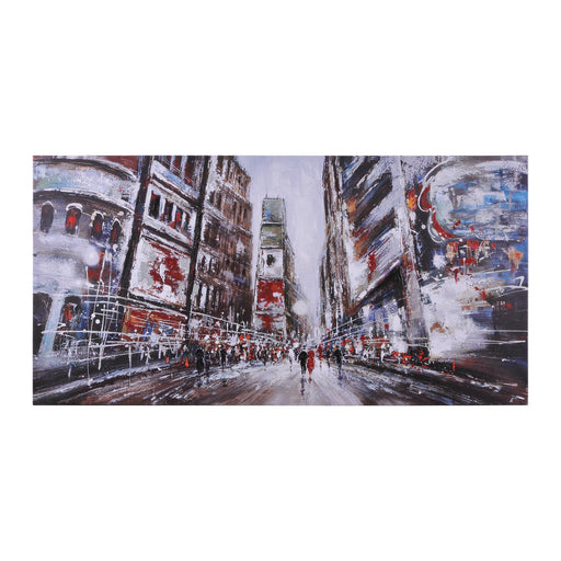 Evening in Times Square Canvas Painting - Oclion.com