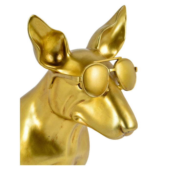 Otis Golden Doberman Dog Statue - Oclion.com