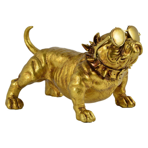 Bailey Golden Bulldog Statue - Oclion.com