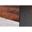Naburn Black Iron and Natural Mango Wood Accent Table - Oclion.com