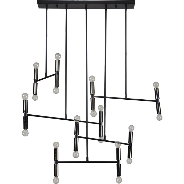 Springdale Matte Black Nickel Ceiling Fixture - Oclion.com