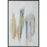 Kellert 2-Piece Set of Hand Painted Cotton Canvas Brown Textured Collage Accent Framed Wall Art - Oclion.com