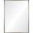 Yaelle Matte Black with Antique Gold Edge Framed Mirror - Oclion.com
