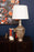 Stan Antique Mercury Brushed Nickel Table Lamp - Oclion.com