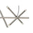 Hazelwood Satin Nickel Ceiling Fixture - Oclion.com