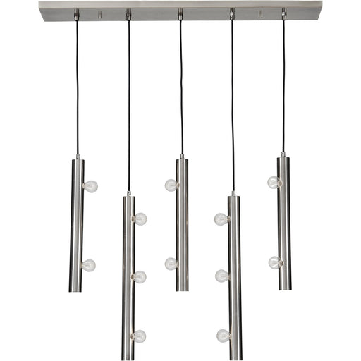 Saxton Pewter Plated Ceiling Fixture - Oclion.com