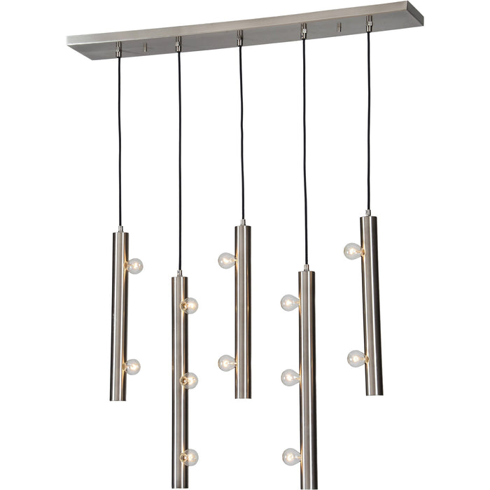 Saxton Pewter Plated Ceiling Fixture - Oclion.com