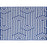 Bluebell Blue and White Woven Outdoor Rug - Oclion.com