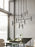 Springdale Matte Black Nickel Ceiling Fixture - Oclion.com