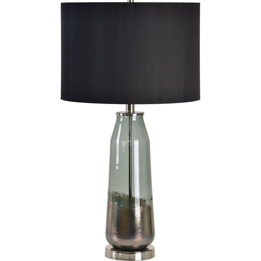 Caren Black Nickel Table Lamp - Oclion.com