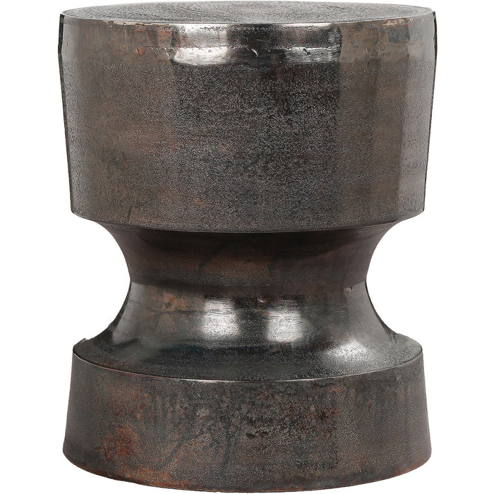 Rushford Charcoal Outdoor Accent Table - Oclion.com