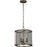 Browning Clear Rustic Silver Ceiling Fixture - Oclion.com