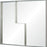 Alex Light Champagne Silver Iron Framed Mirror - Oclion.com