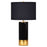 The Tuxedo Black and Gold Table Lamp - Oclion.com