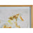 Holton Paper Glass Collage Accent & Walnut Framed Wall Decor - Oclion.com