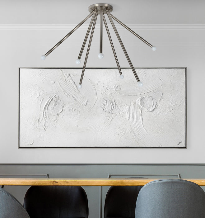 Speron Satin Nickel Ceiling Fixture - Oclion.com