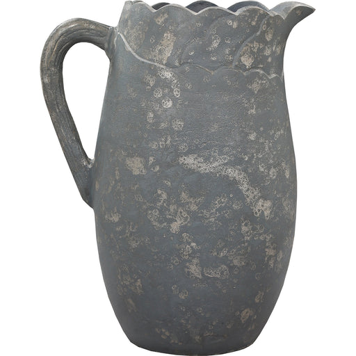Lazarus Distressed Grey Vase - Oclion.com