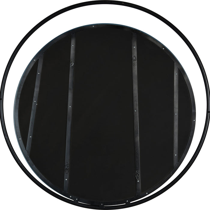 Rochford Matte Black Framed Mirror - Oclion.com