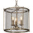 Browning Clear Rustic Silver Ceiling Fixture - Oclion.com