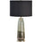 Caren Black Nickel Table Lamp - Oclion.com