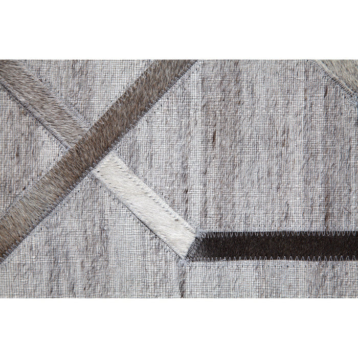 Hamilton Silver Handwoven Indoor Area Rug - Oclion.com