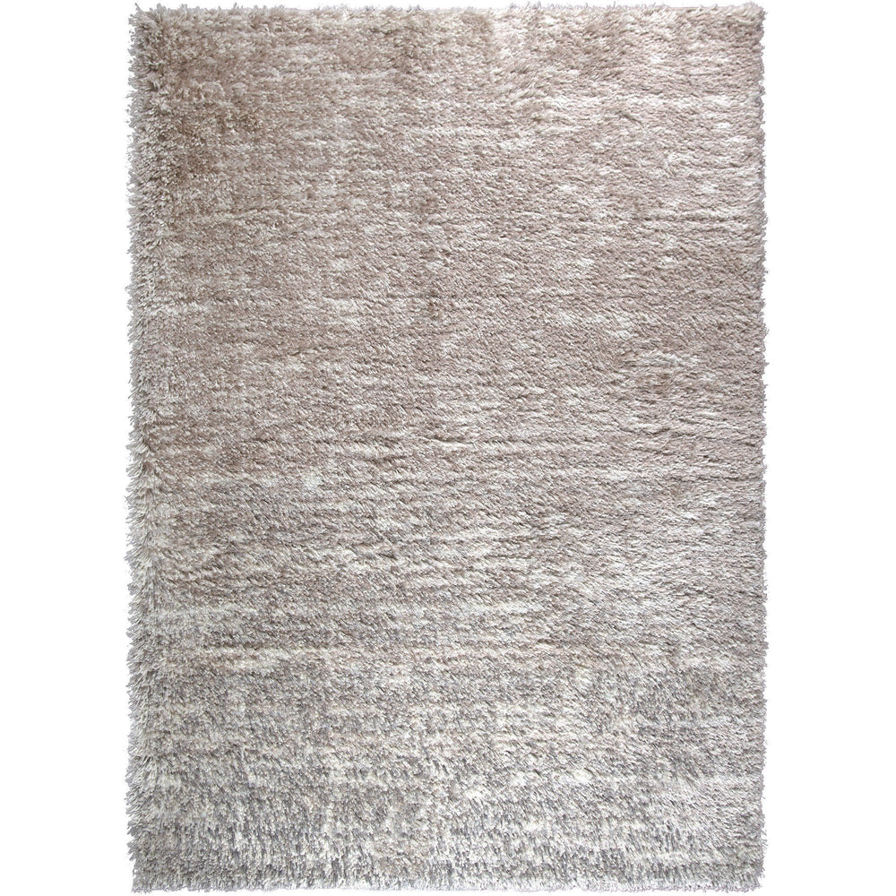 Lisa Grey and Taupe Power-Loomed Indoor Area Rug - Oclion.com