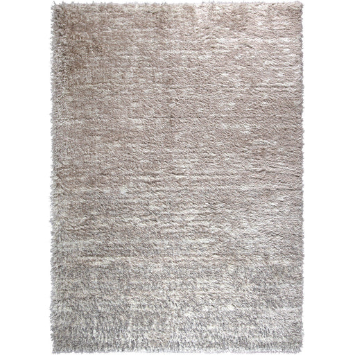 Lisa Grey and Taupe Power-Loomed Indoor Area Rug - Oclion.com