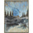 Lockhart Hand Painted Canvas Matte Silver Framed Art - Oclion.com