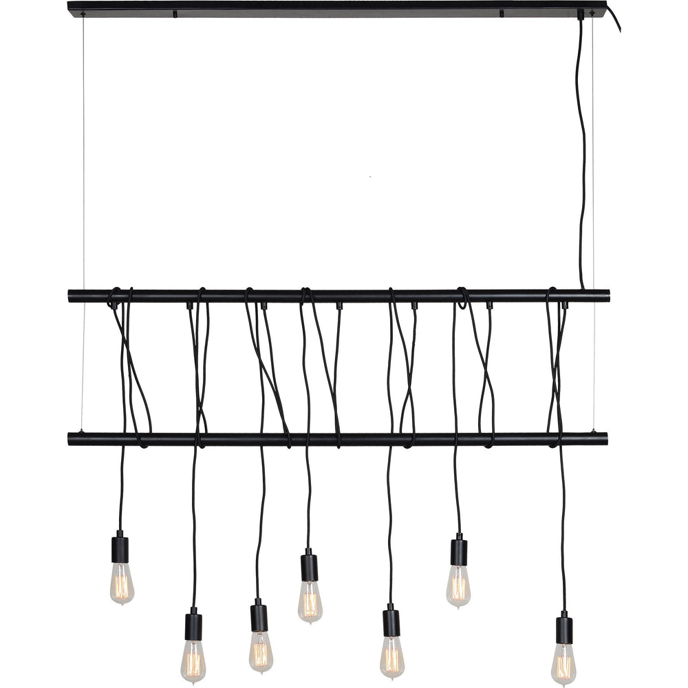 Gardiner Matte Black Ceiling Fixture - Oclion.com