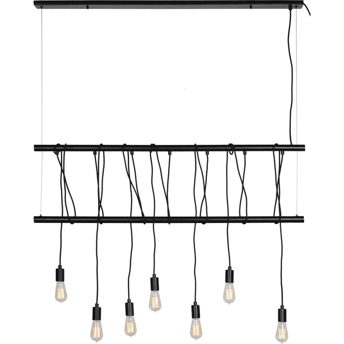 Gardiner Matte Black Ceiling Fixture - Oclion.com