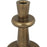 Lexa 2-Piece Set of Antique Brass Candle Holder - Oclion.com