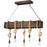 Jamelle Natural Wood Ceiling Fixture - Oclion.com