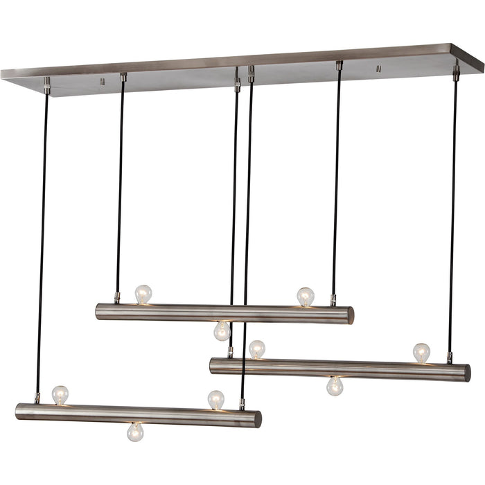 Sarwood Pewter Plated Ceiling Fixture - Oclion.com