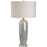 Carlotta Frosted Light Blue Table Lamp - Oclion.com